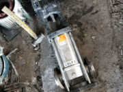40口徑，配7.5KW電機(jī)，316L材質(zhì)立式多級泵